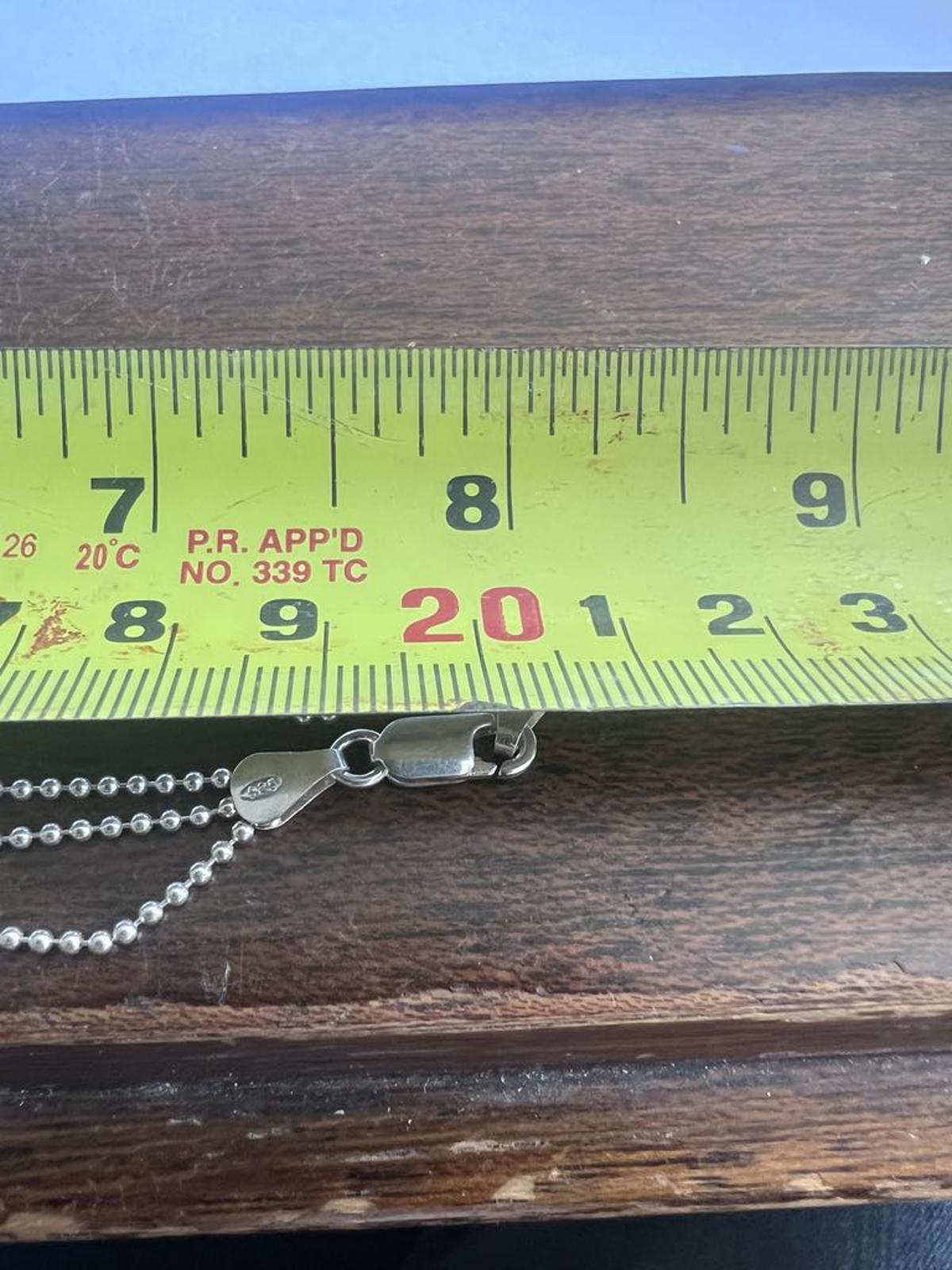 Quality 925 Sterling Silver Ball Link Bracelet - 8 Inch - 9.08 Grams