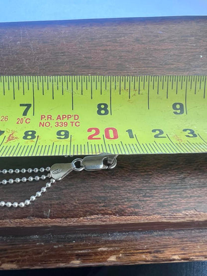 Quality 925 Sterling Silver Ball Link Bracelet - 8 Inch - 9.08 Grams