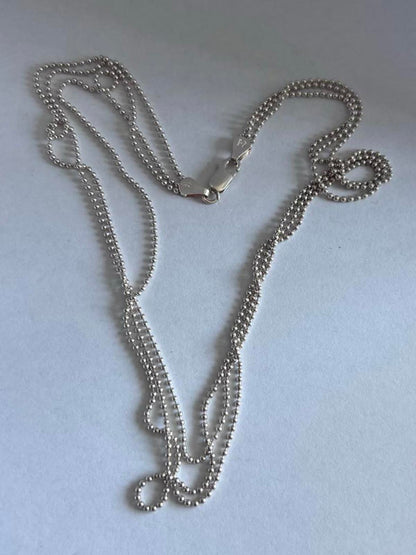 Quality 925 Sterling Silver Ball Link Bracelet - 8 Inch - 9.08 Grams