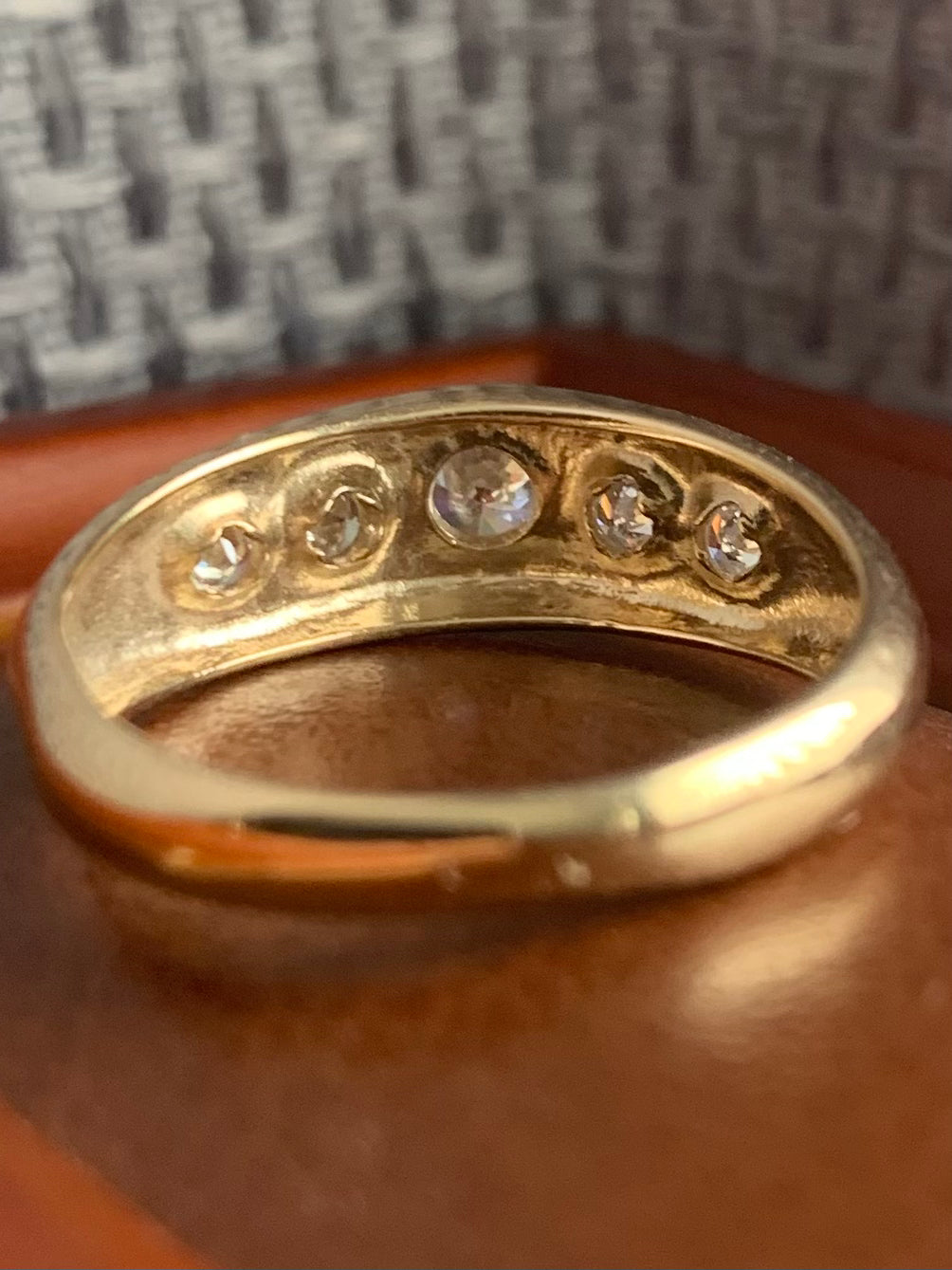 Vintage 0.30ct Diamond Set Ring - O