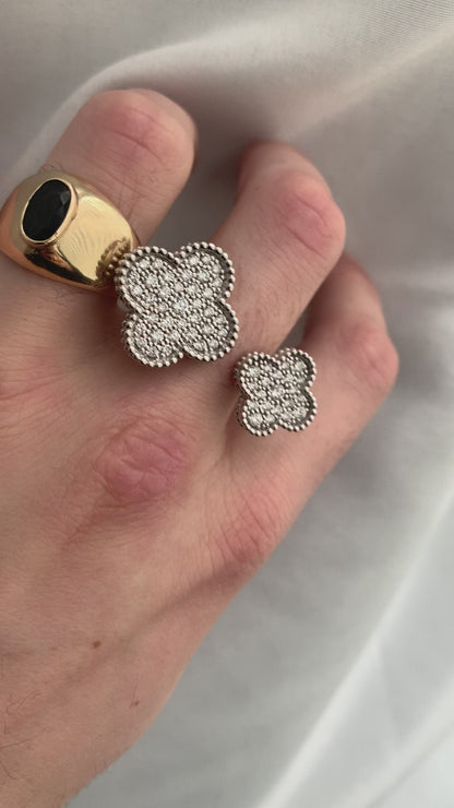 Van Cleef & Arpels Magic Alhambra Between the Finger Diamond Ring - 1.60ct