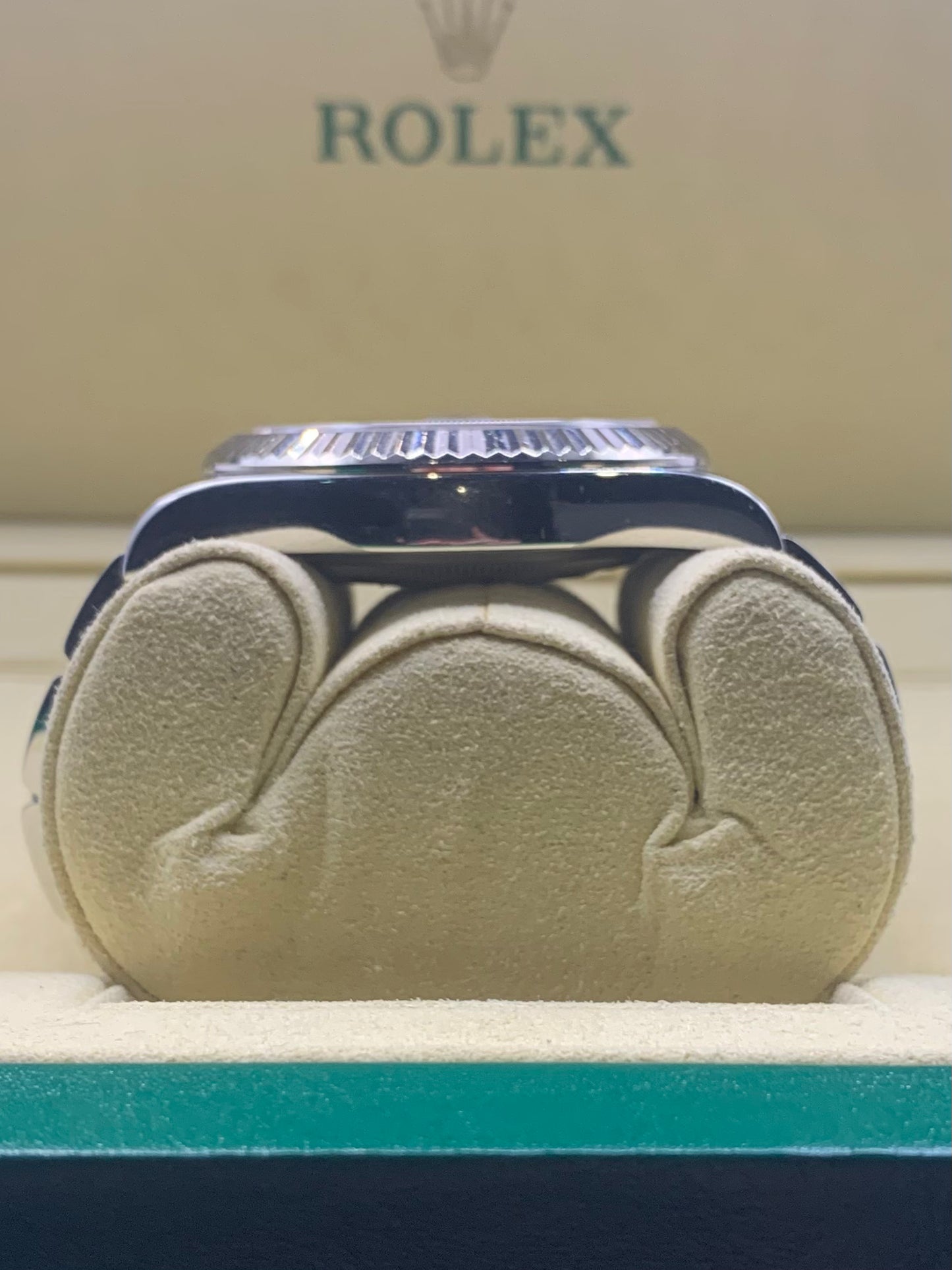 Rolex Datejust 41mm Azzurro Blue Dial With Box & Papers