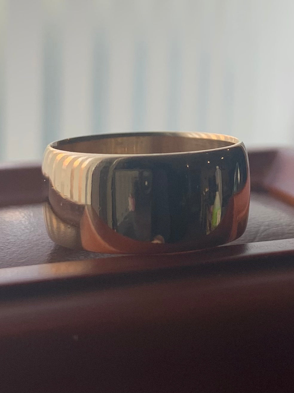 Heavy 9ct Wedding Band - P