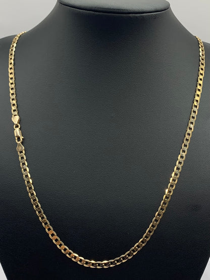 9ct Flat Curb 29” Chain